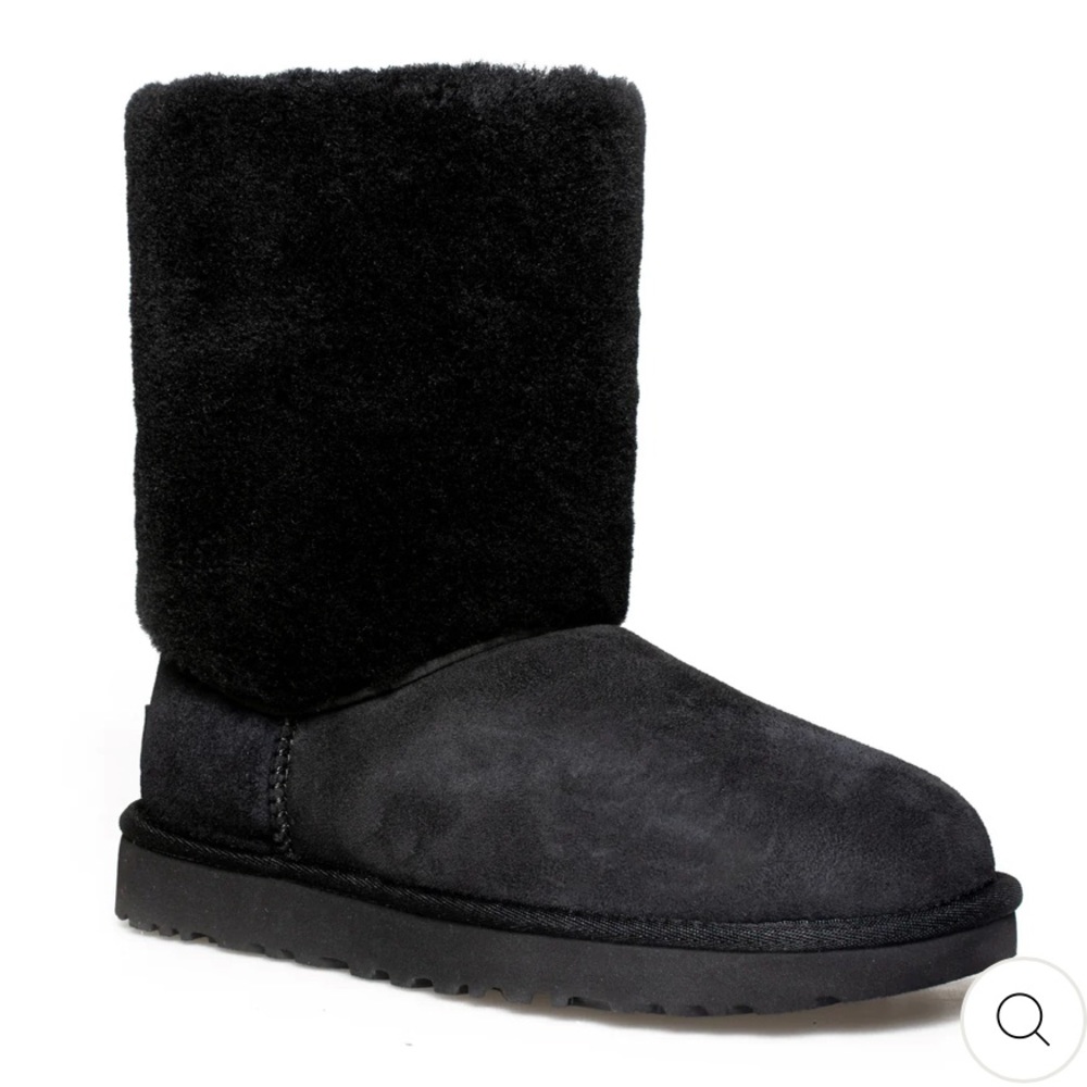 BRAND NEW UGG Boots Black Sherpa Cuff